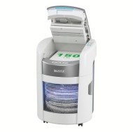 Distrugator automat documente Leitz Optimax Home Office Cross P4 150 coli
