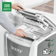 Distrugator automat documente Leitz IQ Office Cross P4 300 coli