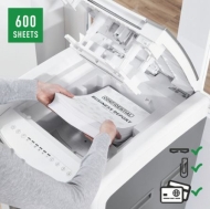Distrugator automat documente Leitz IQ Office Cross P4  600 coli