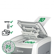 Distrugator automat documente Leitz IQ Office Micro P5  600 coli