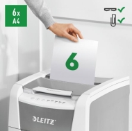 Distrugator automat documente Leitz IQ Small Office Micro P5 100 coli