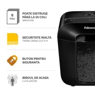 Distrugator documente Fellowes LX25 Cross