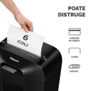 Distrugator documente Fellowes LX25 Cross