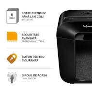 Distrugator documente Fellowes LX25 Micro