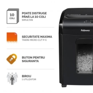 Distrugator documente Fellowes 10M Micro