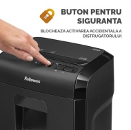 Distrugator documente Fellowes 10M Micro