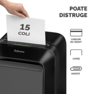 Distrugator documente Fellowes LX211 Micro negru