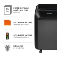 Distrugator documente Fellowes LX211 Micro negru
