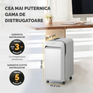 Distrugator documente Fellowes LX221 Micro alb