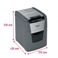 Distrugator documente automat Optimum 100M P5 micro 100 coli Rexel